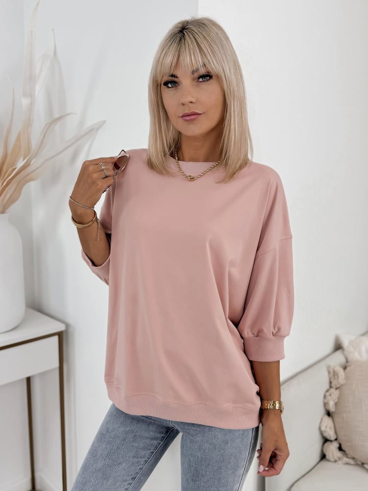 BLUZKA TEJAS PUDROWY RÓŻ