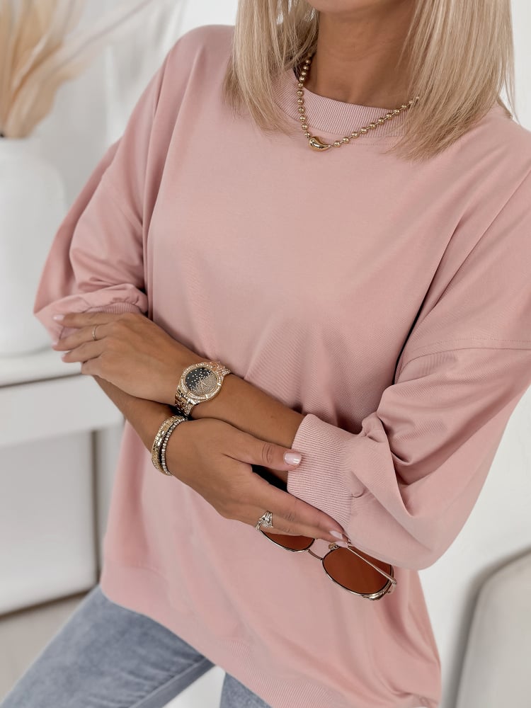 BLUZKA TEJAS PUDROWY RÓŻ