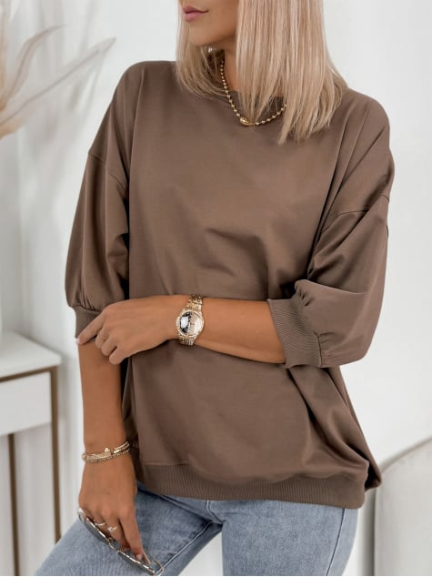 BLUZKA TEJAS BRĄZOWA