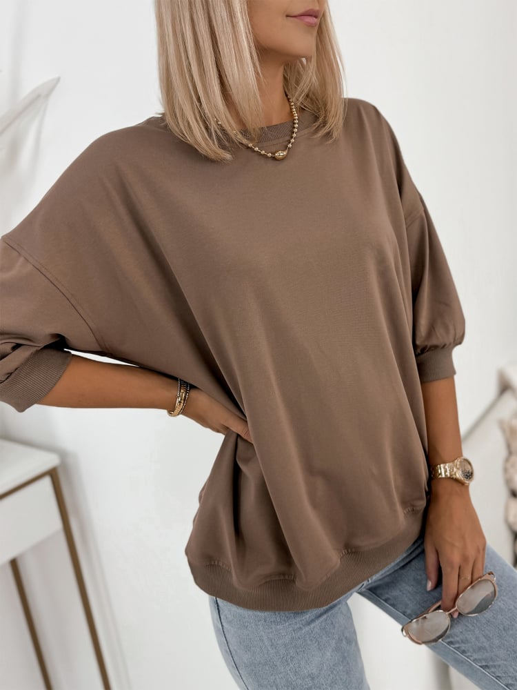 BLUZKA TEJAS BRĄZOWA