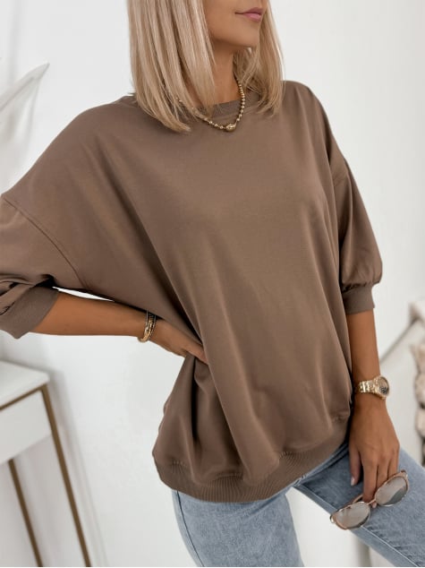 BLUZKA TEJAS BRĄZOWA
