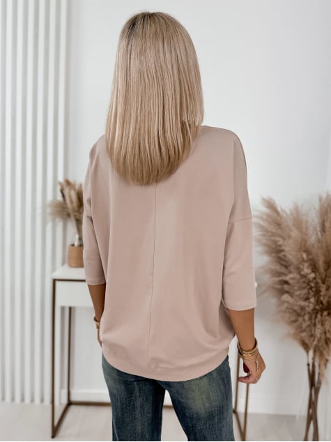 BLUZKA TUJO BEŻOWA