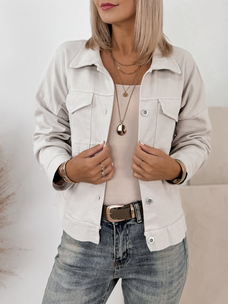 KURTKA CATIA BEŻOWA