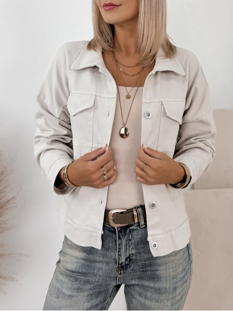 KURTKA CATIA BEŻOWA