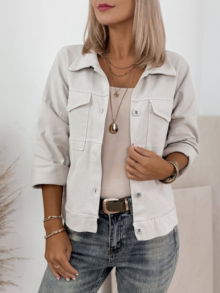 KURTKA CATIA BEŻOWA