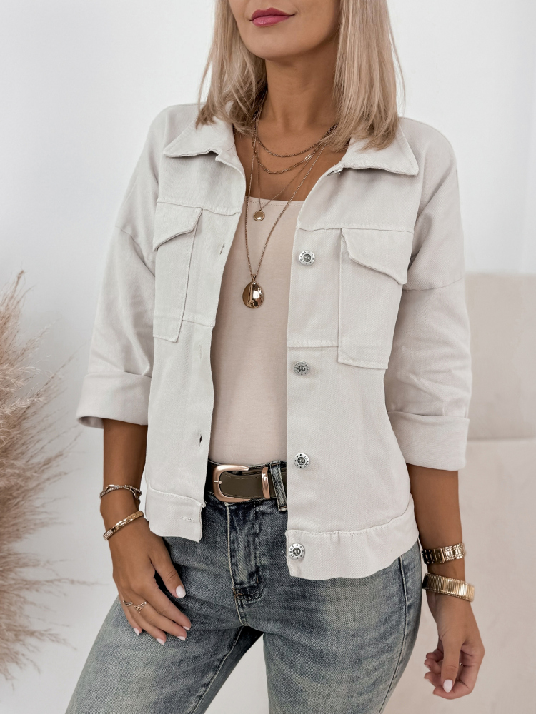 KURTKA CATIA BEŻOWA