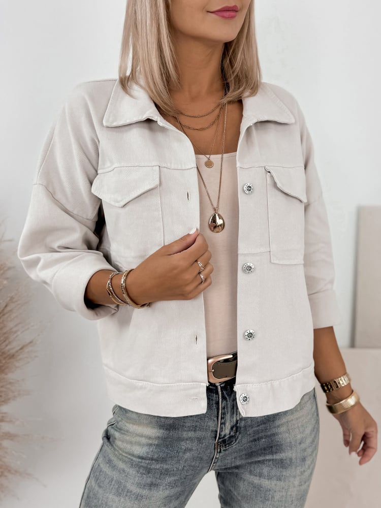 KURTKA CATIA BEŻOWA