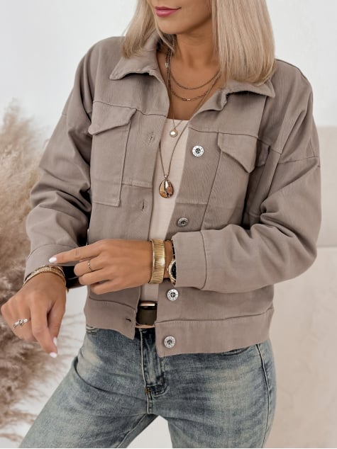 KURTKA CATIA JASNOBRĄZOWA