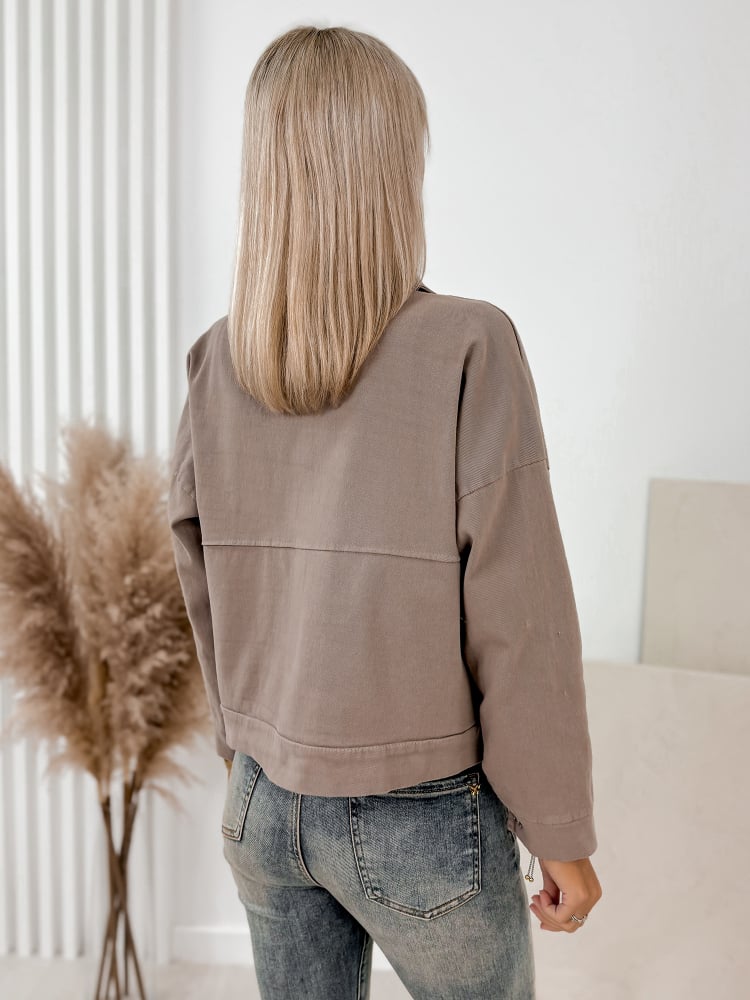 KURTKA CATIA JASNOBRĄZOWA