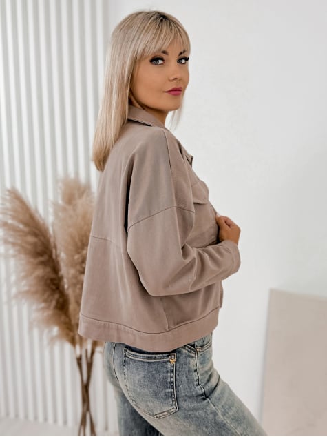 KURTKA CATIA JASNOBRĄZOWA