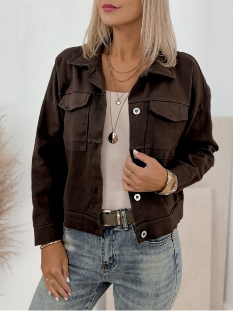 KURTKA CATIA BRĄZOWA