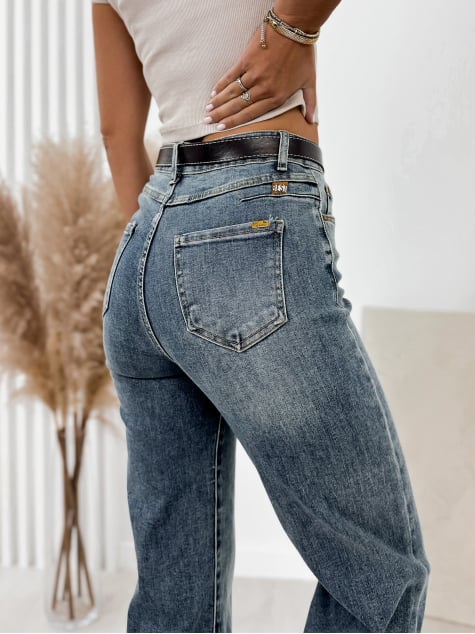 SPODNIE TELMA JEANSOWE