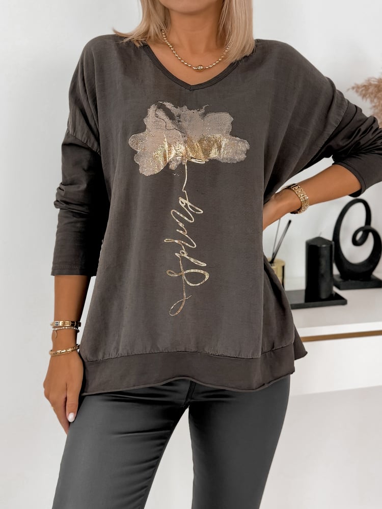 BLUZKA WARADA BRĄZOWA