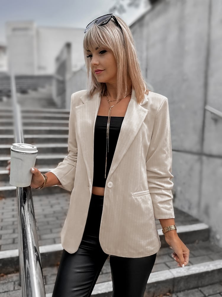 ŻAKIET CARITO BEŻOWY