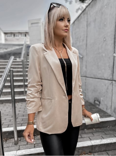 ŻAKIET CARITO BEŻOWY