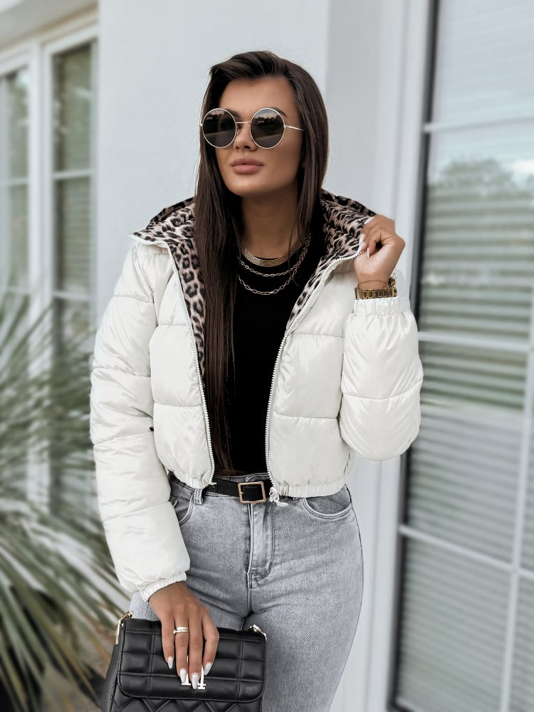 KURTKA DWUSTRONNA LAPAZ ECRU