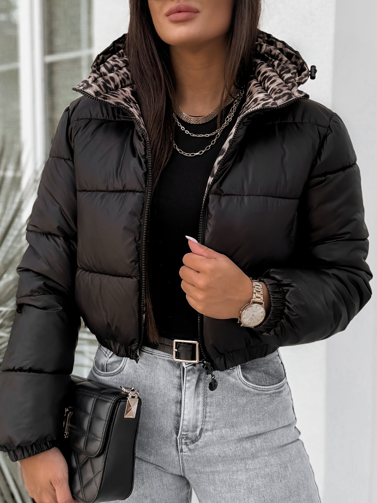 KURTKA DWUSTRONNA LAPAZ CZARNA