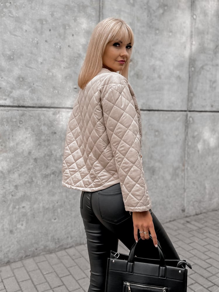 KURTKA FLOARA BEŻOWA