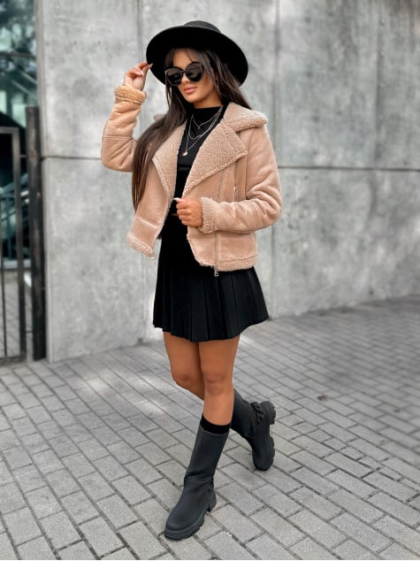 KURTKA KOŻUSZEK CROCKER KARMELOWA