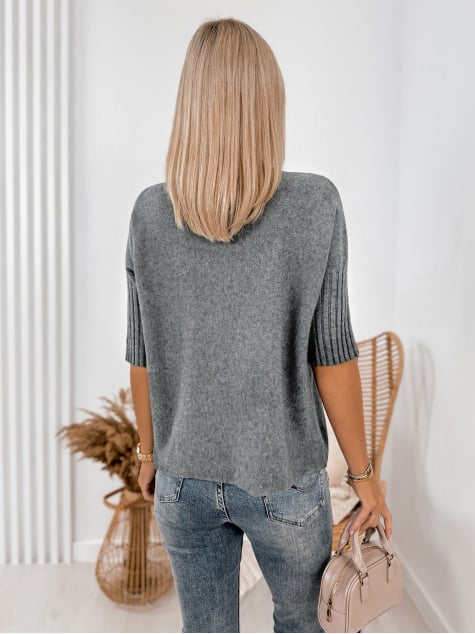 SWETER RAFFE JASNOSZARY