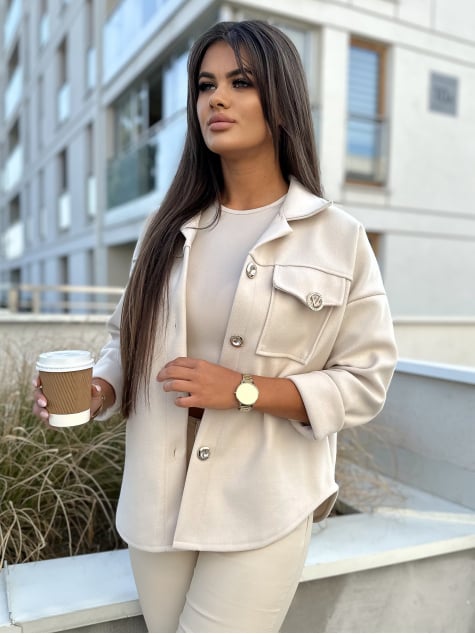 KURTKA TECLA BEŻOWA