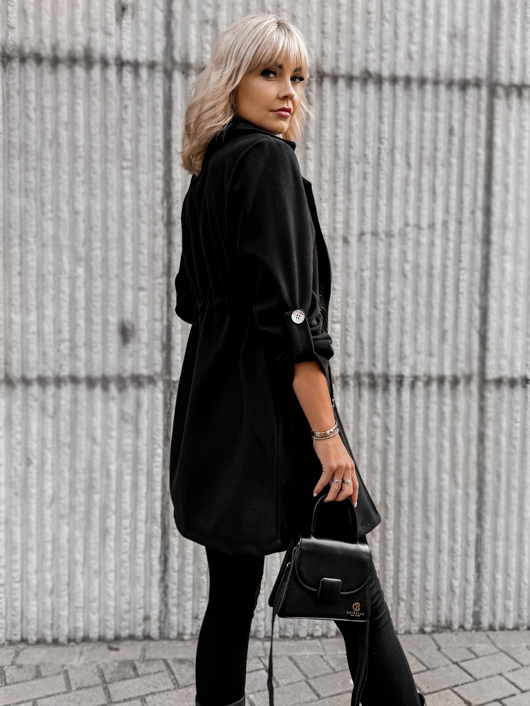 PŁASZCZ KATTIA CZARNY