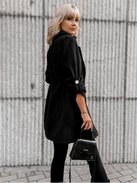 PŁASZCZ KATTIA CZARNY