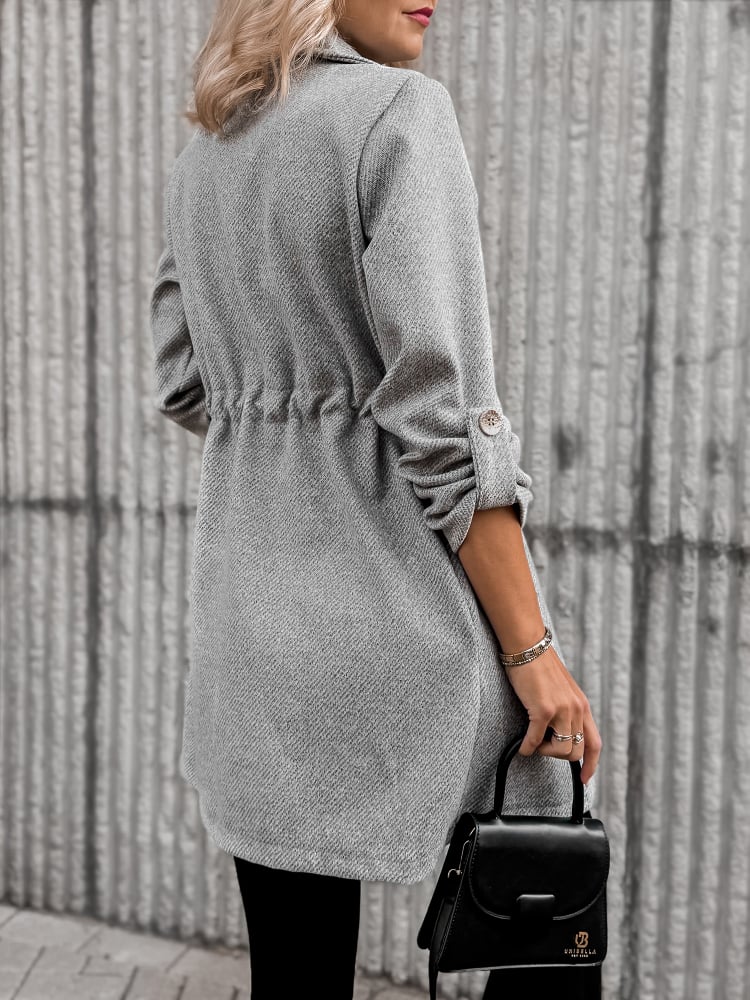 PŁASZCZ KATTIA SZARY