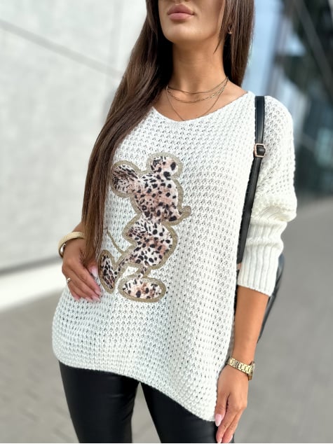 SWETER LEMOUSE ECRU