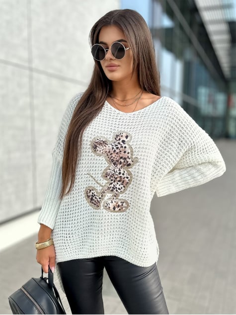 SWETER LEMOUSE ECRU