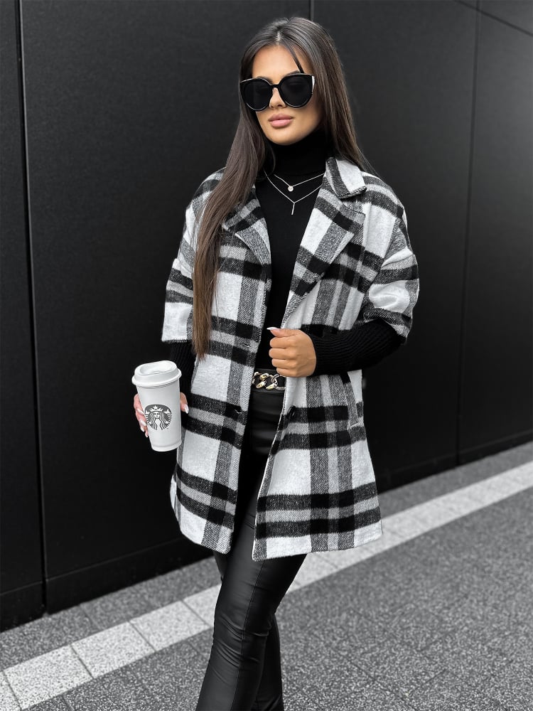 PŁASZCZ LARA CZARNY