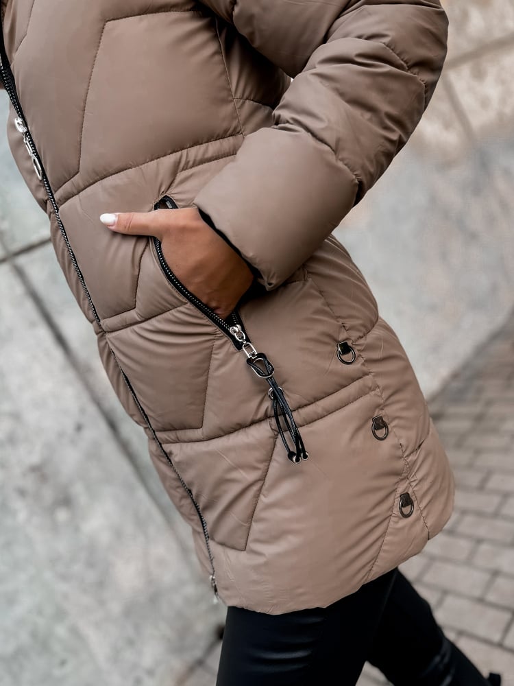 KURTKA RUEDA BRĄZOWA