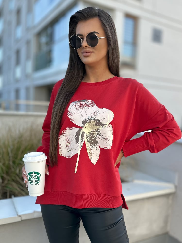 BLUZKA MERVE CZERWONA