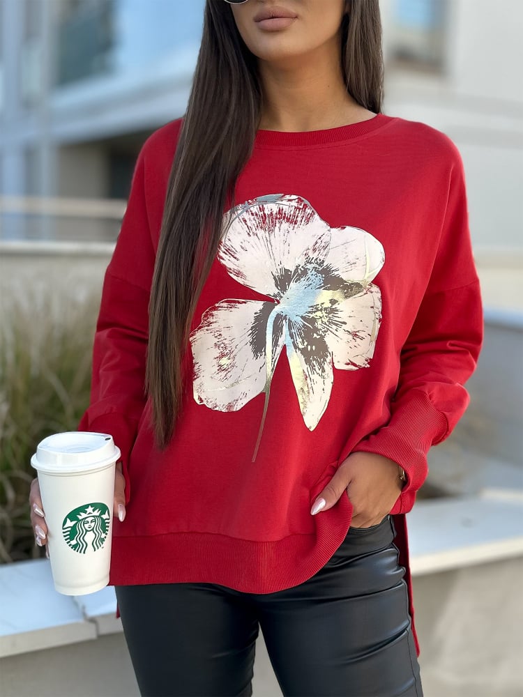 BLUZKA MERVE CZERWONA