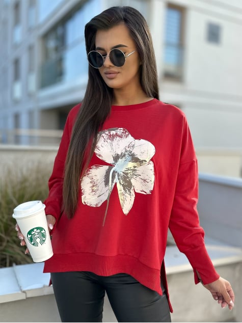 BLUZKA MERVE CZERWONA