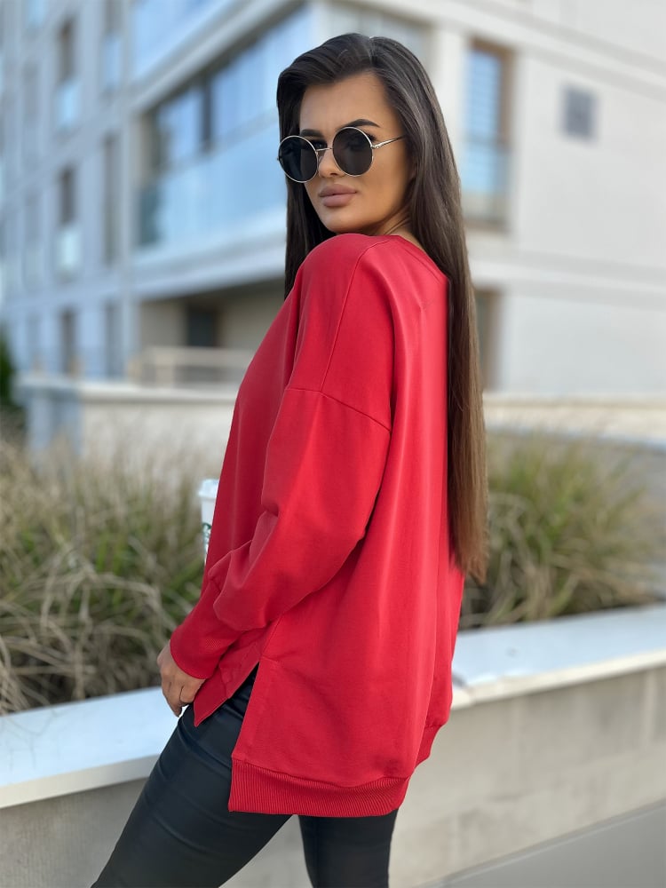 BLUZKA MERVE CZERWONA