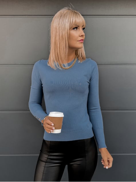 SWETER MATILDA NIEBIESKI