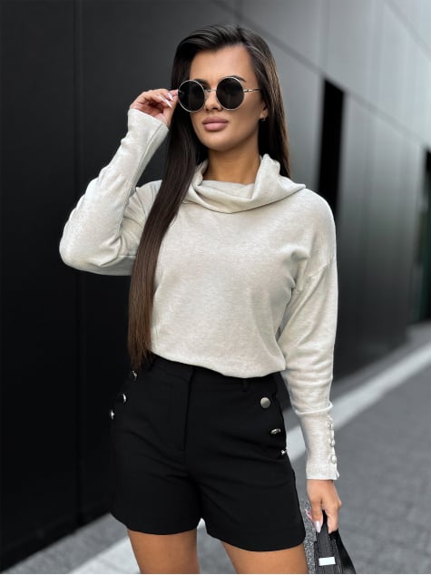 SWETER SINES BEŻOWY