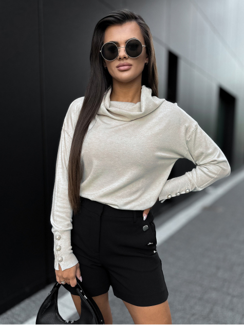 SWETER SINES BEŻOWY