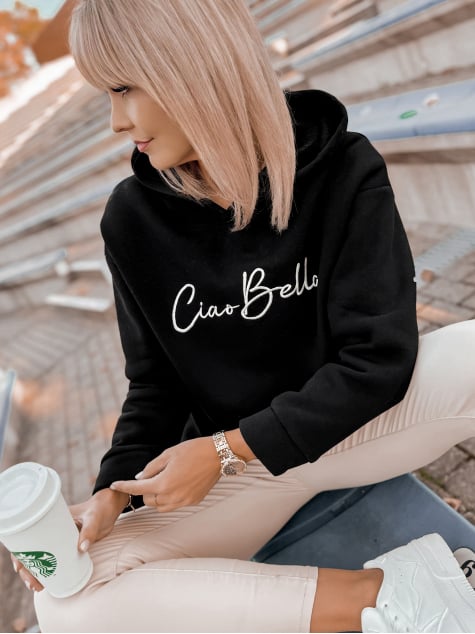 BLUZA BELLA CZARNA