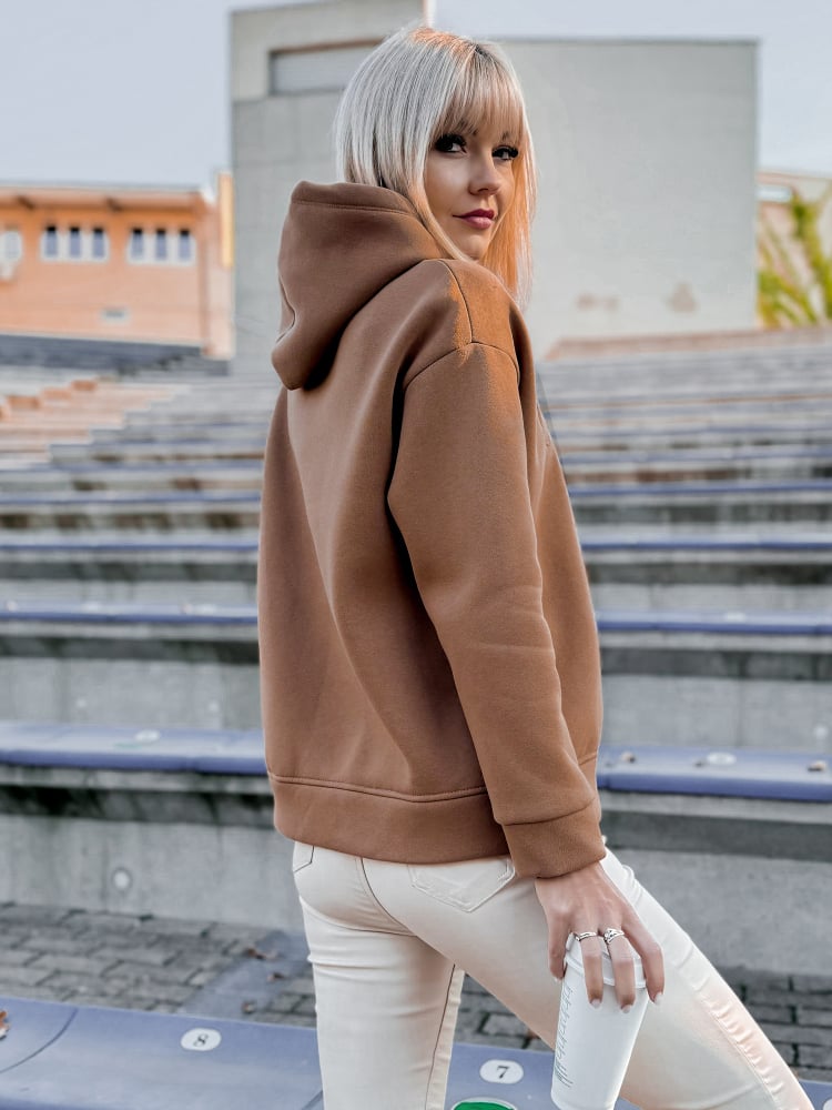 BLUZA BELLA KARMELOWA