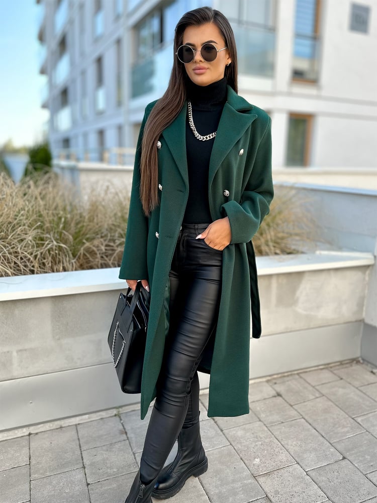 PŁASZCZ IGROSSO ZIELONY