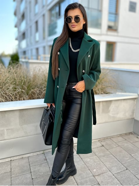 PŁASZCZ IGROSSO ZIELONY