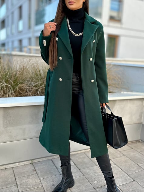 PŁASZCZ IGROSSO ZIELONY