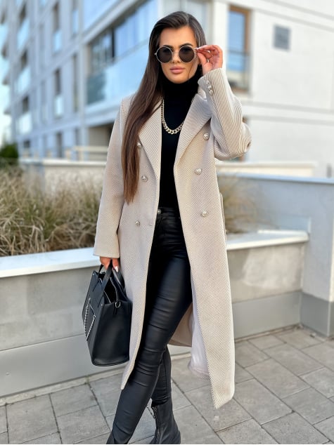 PŁASZCZ IGROSSO BEŻOWY