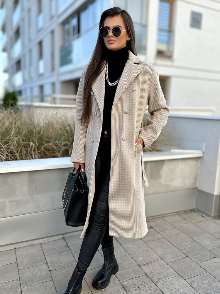 PŁASZCZ IGROSSO BEŻOWY