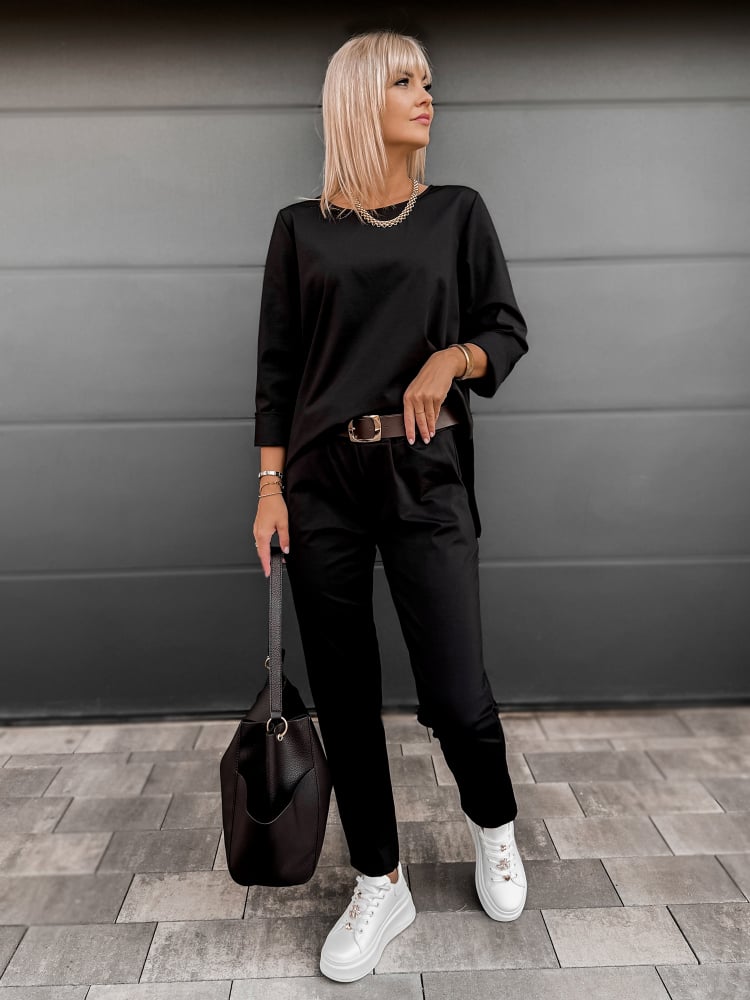 KOMPLET ARLENA CZARNY