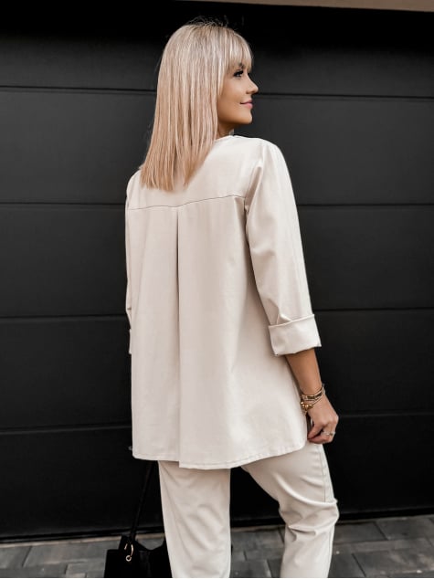 KOMPLET ARLENA BEŻOWY