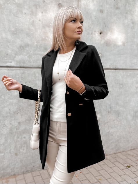 PŁASZCZ LOULE CZARNY