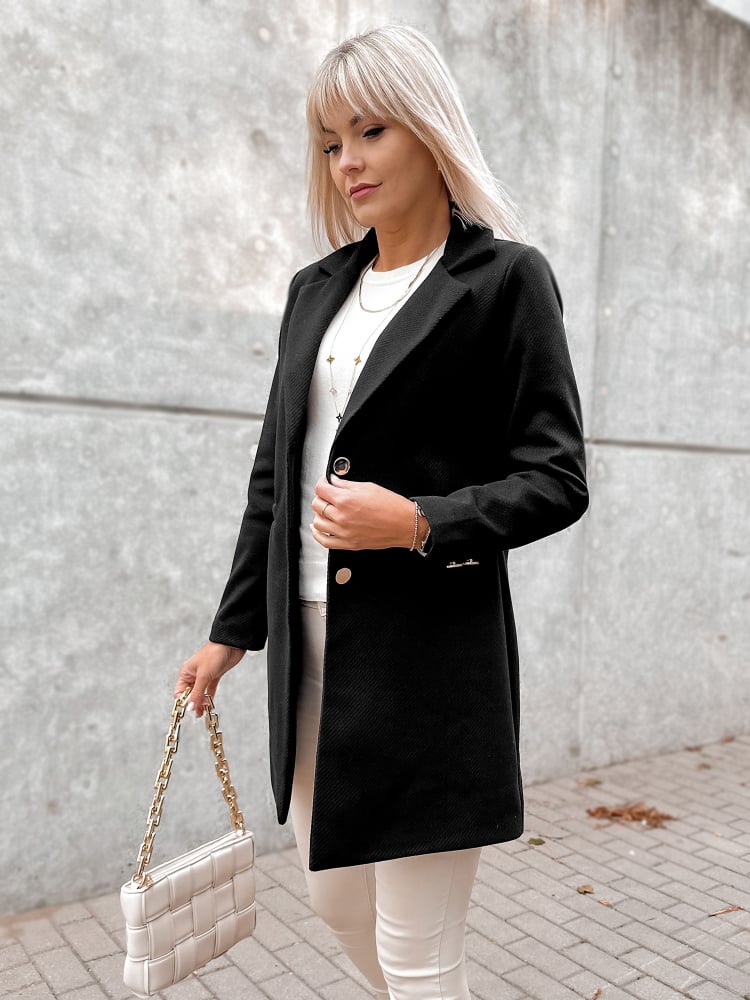 PŁASZCZ LOULE CZARNY